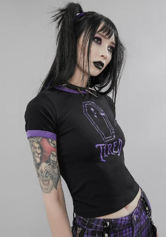 Chic Styles Still So Young Coffin Ringer Tee