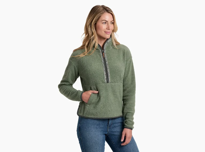 Bid Farewell To The Old Season Women's Hygge 1/2 Zip Jacket