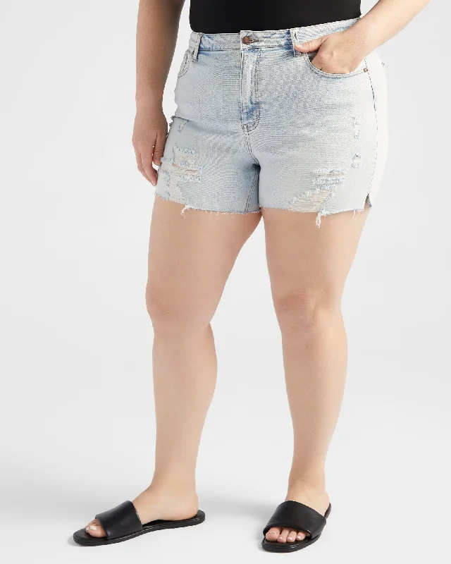 Embrace New Fashion Plus Size Miley Cut Off Short