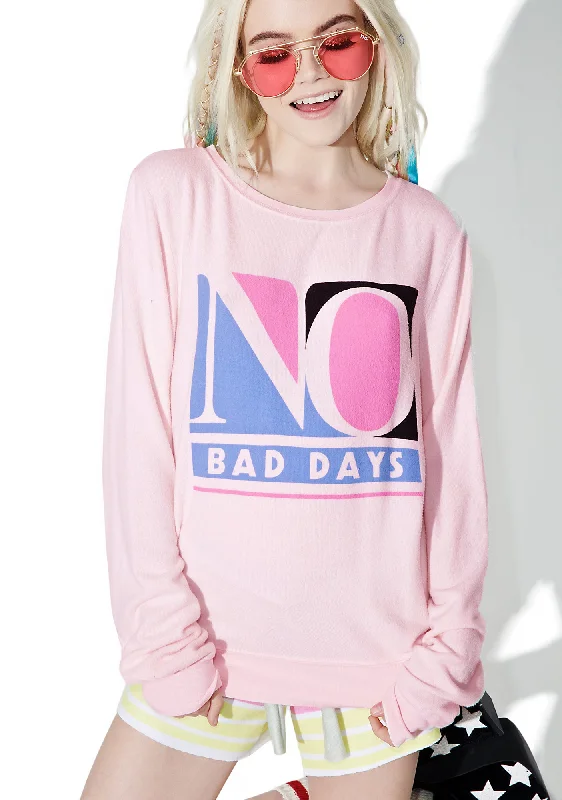 Feminine Elegance No Bad Days Baggy Beach Jumper