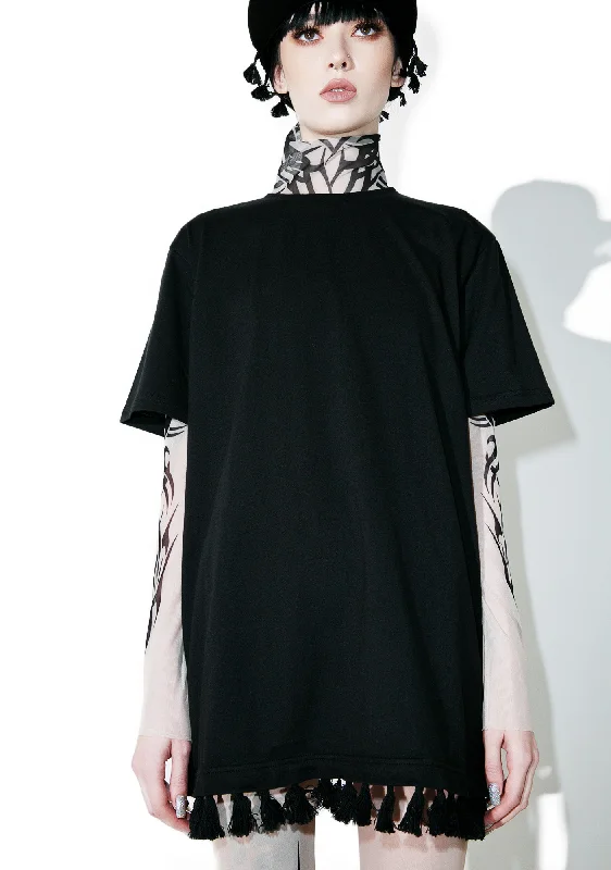 Quick Grab Deals Tassels Tee