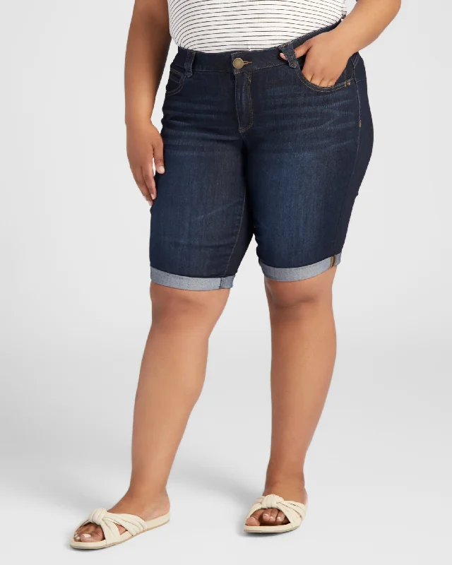 Budget Friendly Plus Size AbSolution Bermuda Shorts