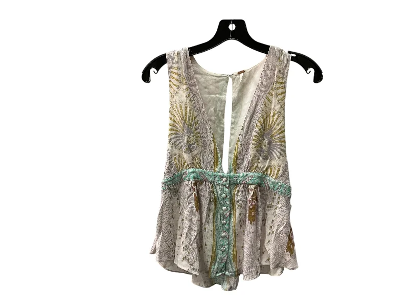 Top Sleeveless By Free People In Multi-colored, Size: Xs