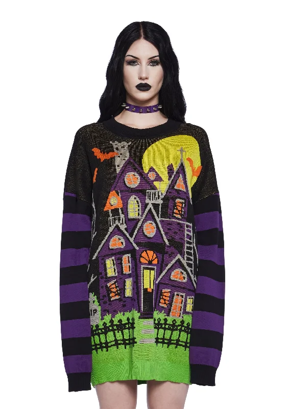 Special Offers, Don't Miss Eerie Estate Intarsia Sweater