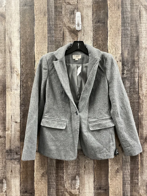 Grey Blazer Loft, Size 2petite