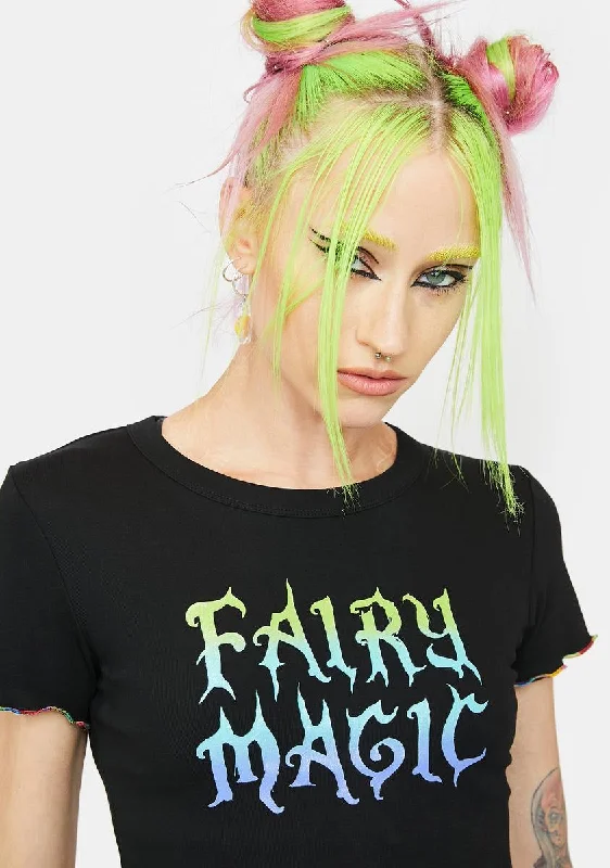 Trendy Attire For Her Fairy Magic Baby Tee