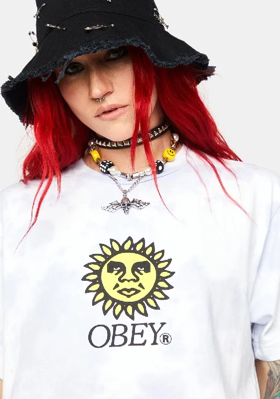 Graceful Movement Obey Sunshine Tie Dye Tee