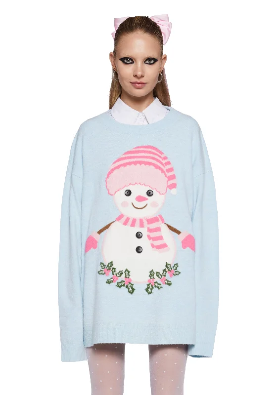 Wardrobe Essentials Frosty Dreams Intarsia Sweater