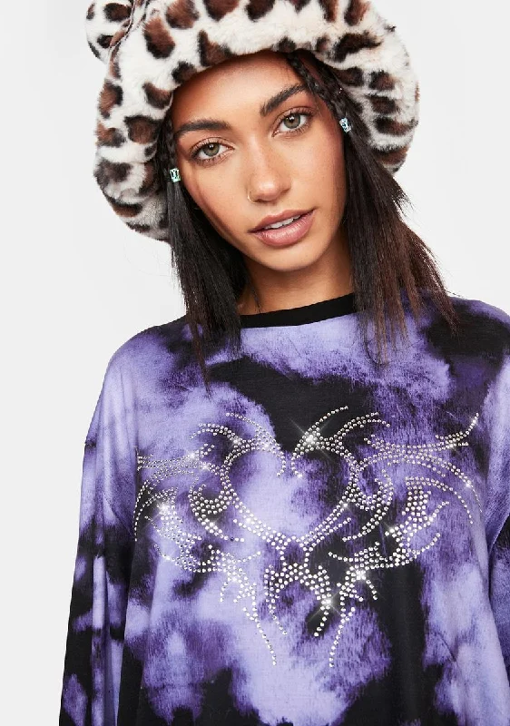 Stylish Looks Blizzard Or Bust Tie Dye Tee