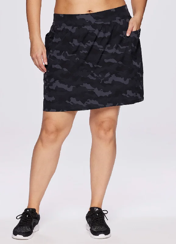 Contemporary Chic Plus Camo Perfect Weekend Skort