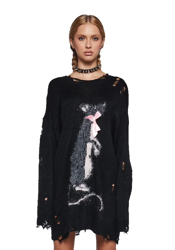 Trending Items Gutter Princess Intarsia Sweater