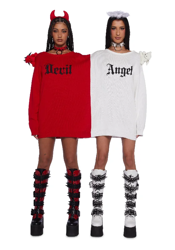 Athleisure Wear Promotion Heavenly Temptations Knit Sweater Set