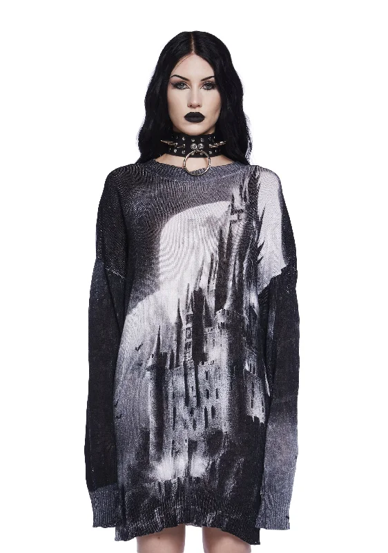 You'Ll Love Us Because Frightful Fantasy Knit Sweater