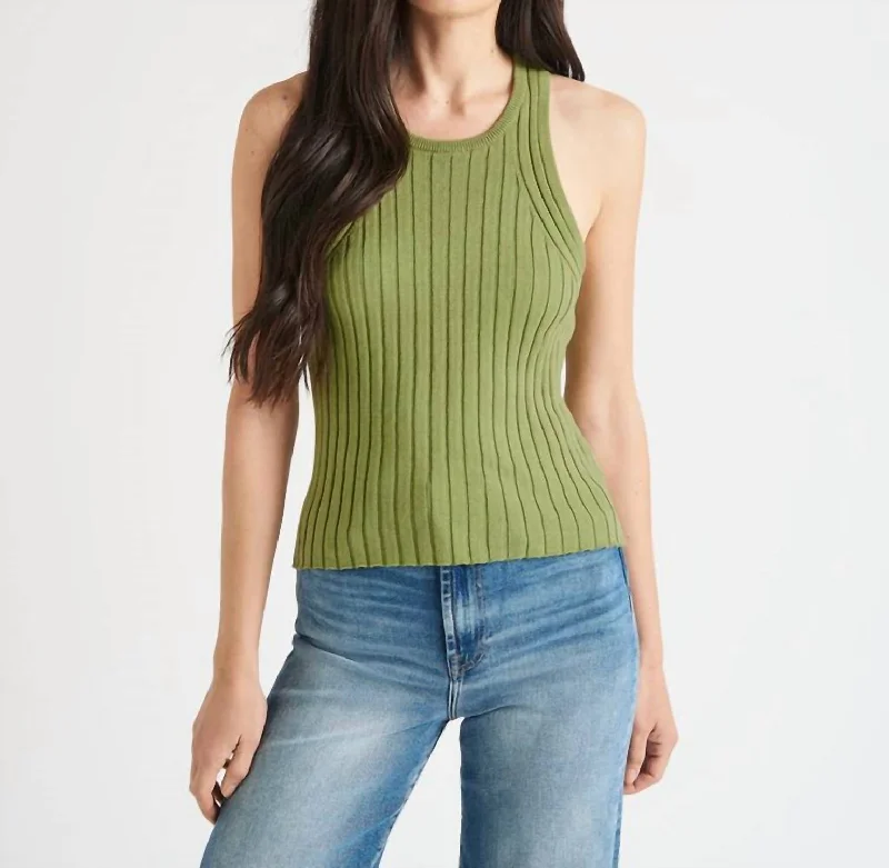 New Styles Just In Ione Sweater Tank In Bamboo