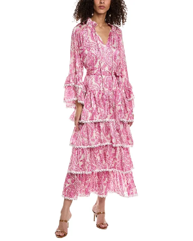 Limited Stock, Big Sale Beulah Tiered Maxi Dress