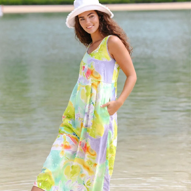 Quality Wear Janice Dress - Koi Pond