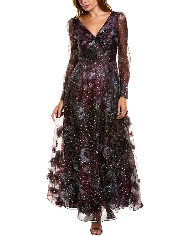 Get The Latest Trends Marchesa Notte Lace Gown