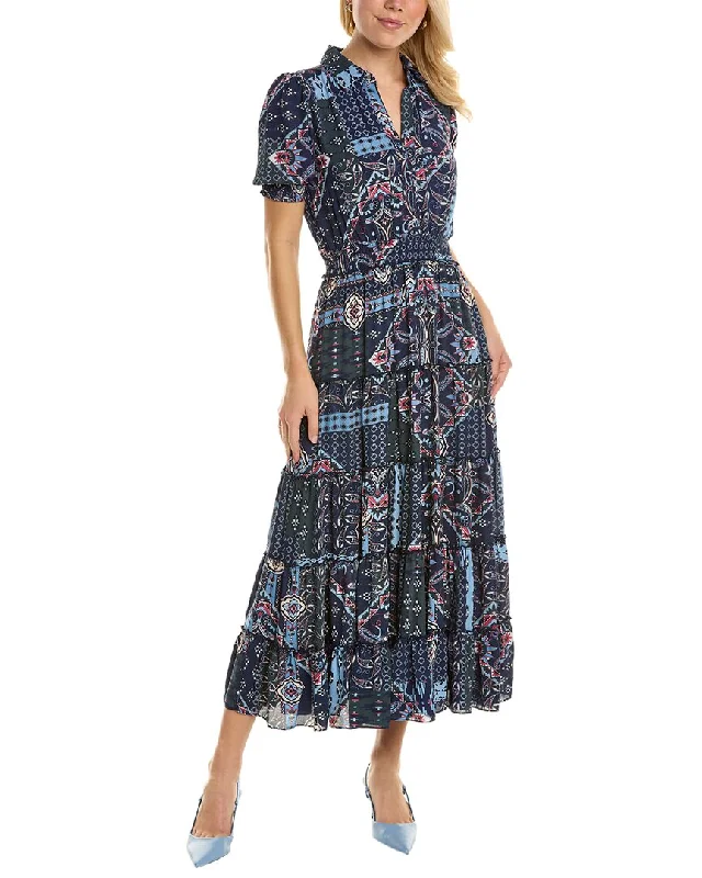 Style Streetwear T Tahari Button Down Maxi Dress