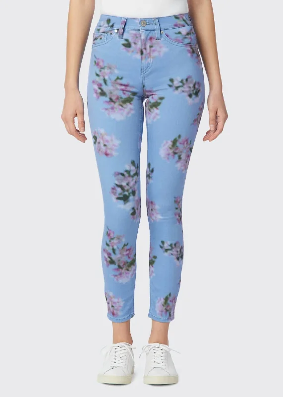 Sophisticated Outfits Barbara Skinny Ankle Jeans In Blurred Floral