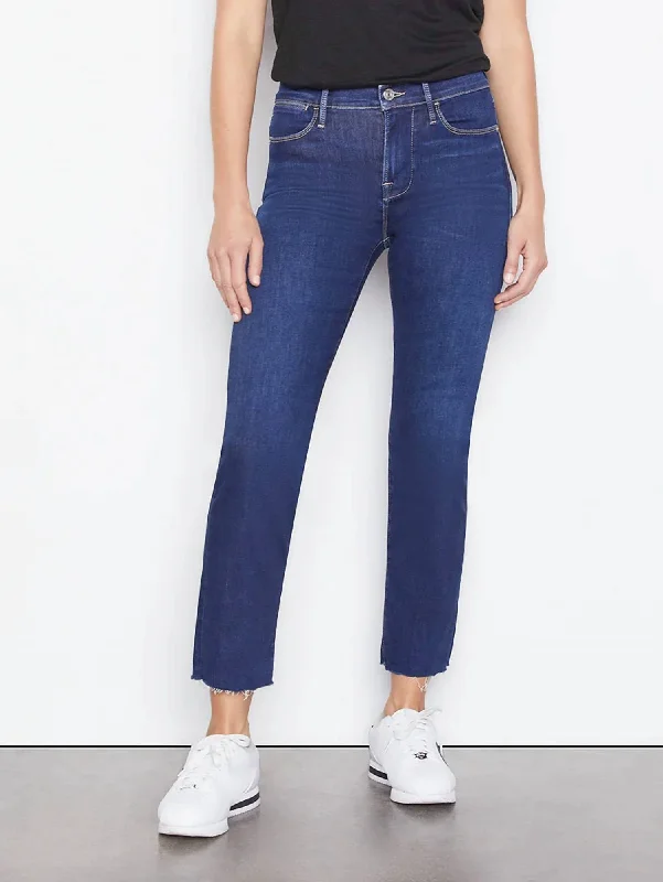 Soft Textures Le High Straight Jeans In Sanctuary