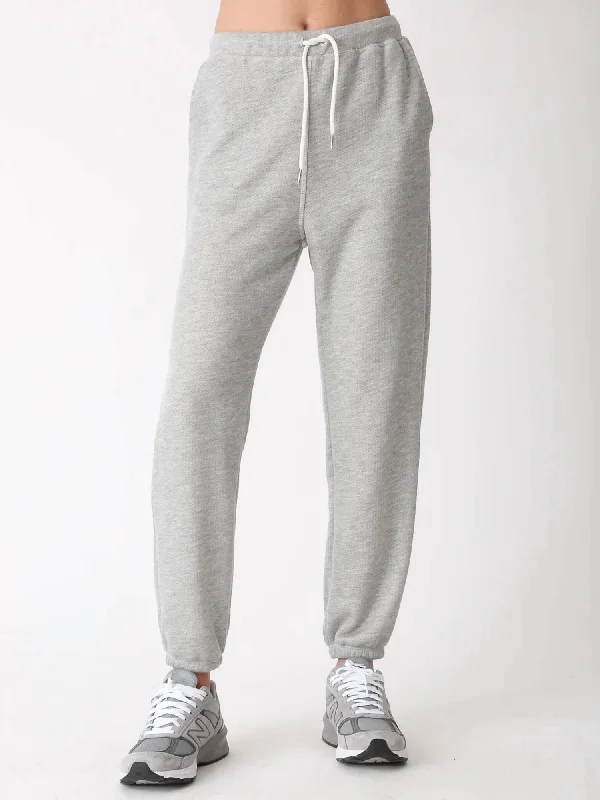 Trendy Attire For Her Micah Pant In Heather Grey