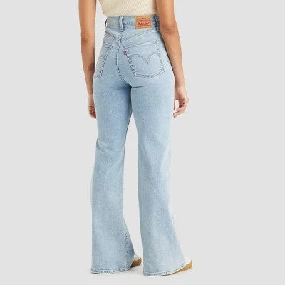 Bid Farewell To The Old Season New - Levi's Women's Ultra-High Rise Ribcage Bells Flare Jeans - Bells & Whistles 30