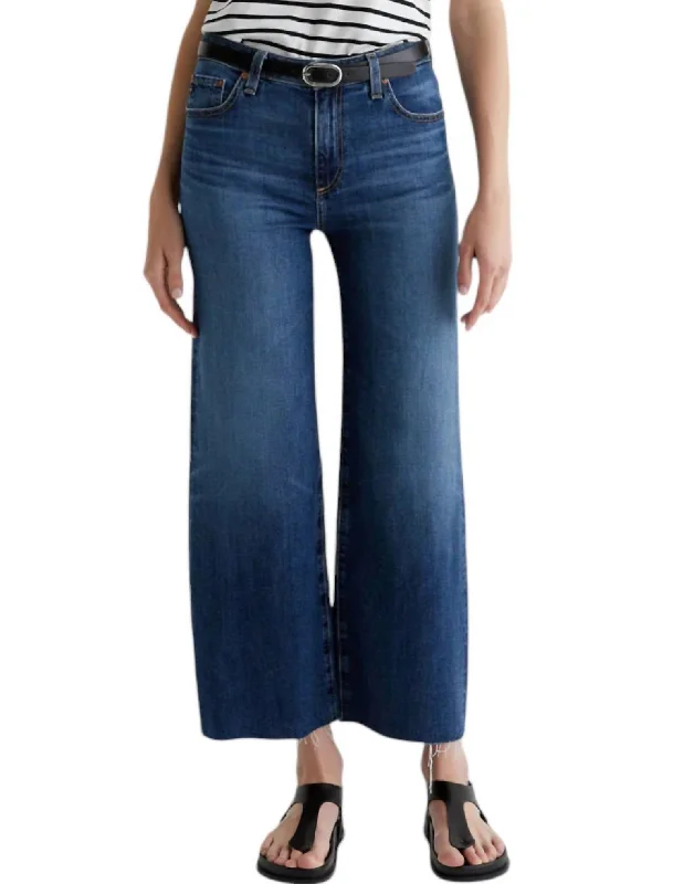 Fashion Deal Saige Wide Leg Crop Jeans In Plume