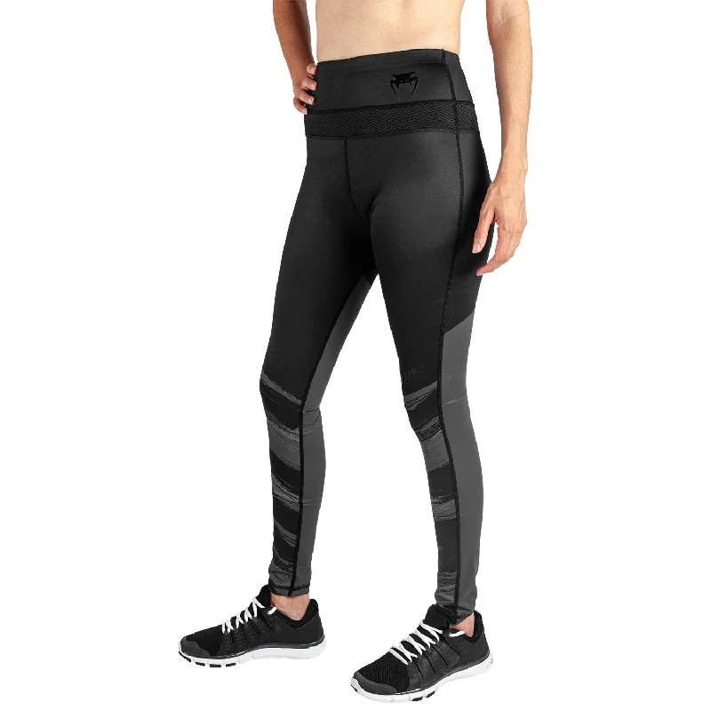 Y2K Nostalgic Fashion Look Venum Rapid 2.0 Leggings - For Women - Black/Black