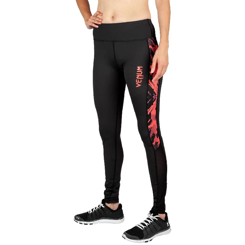 Trend Setting Threads Venum Tecmo Leggings - For Women - Black/Coral