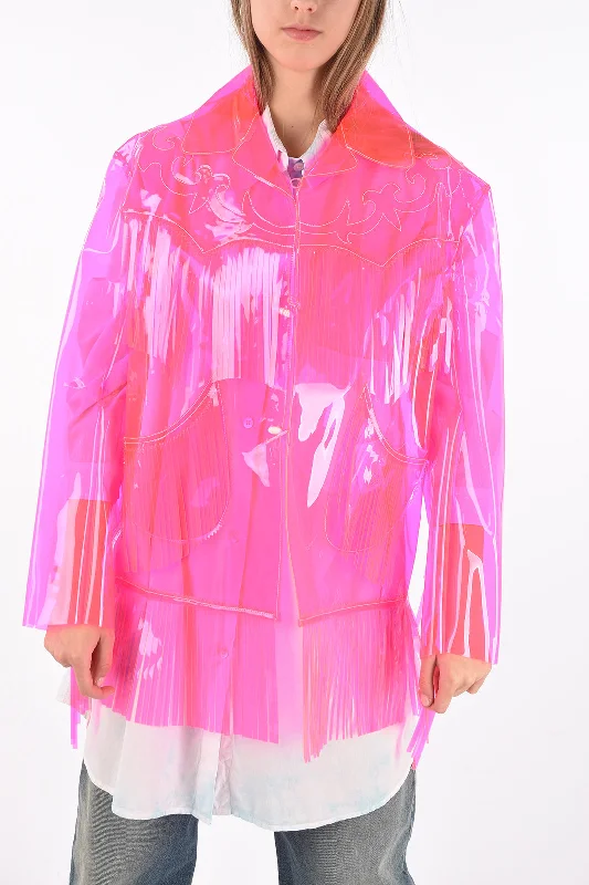 Wardrobe Refresh Maison Margiela fringed pvc western jacket