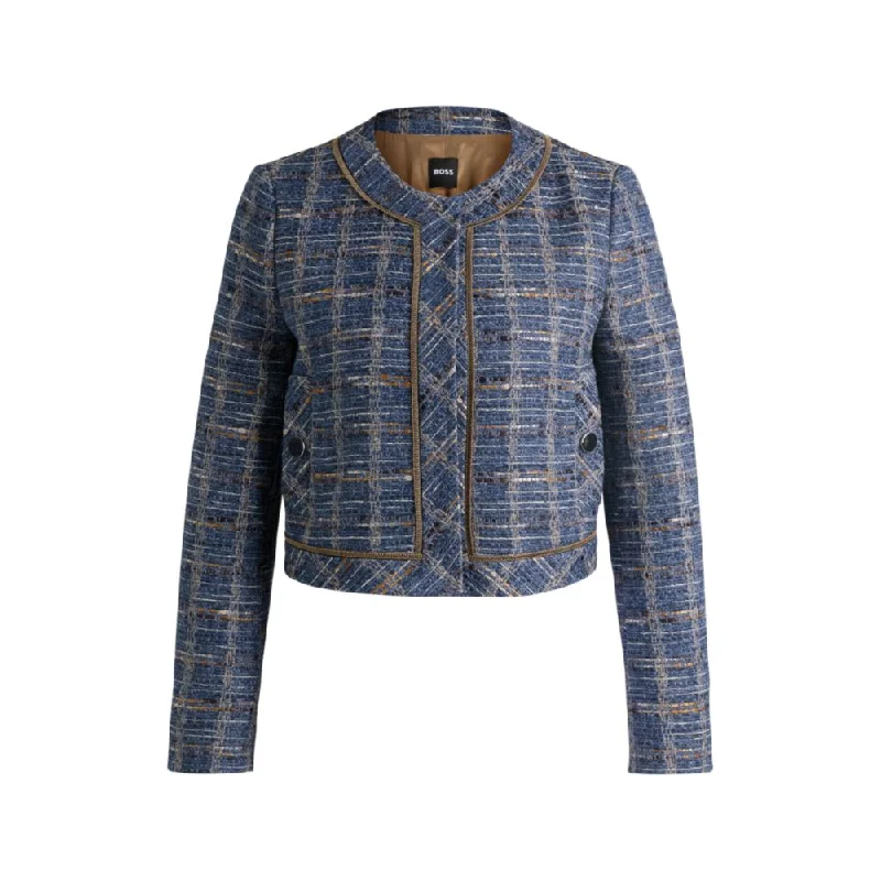 Fashion For Every Occasion Regular-fit jacket in check tweed