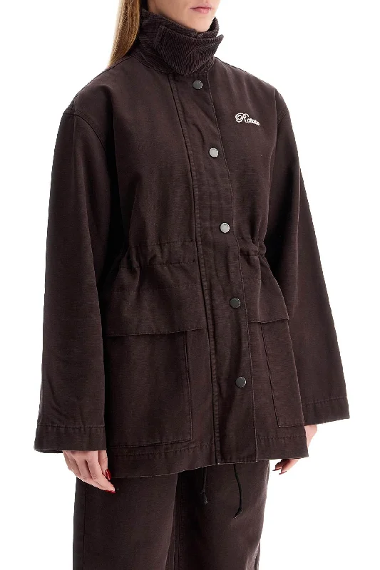 Save Big Rotate 'oversized Jacket With Embroidered