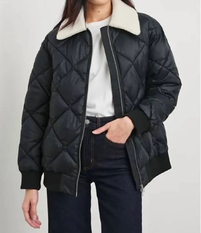 Chic & Cozy Apparel Shay Jacket In Black